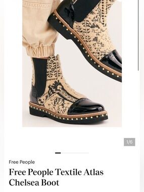 Free people textile boots